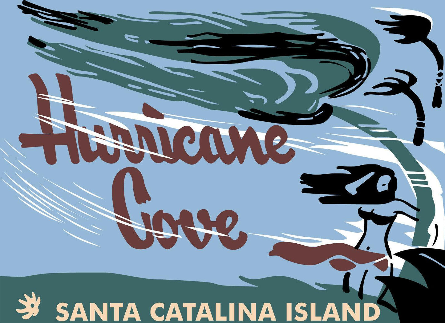 Hurricane Cove Catalina Island Tiki Bar Polynesian Restaurant Matchbook Shirt