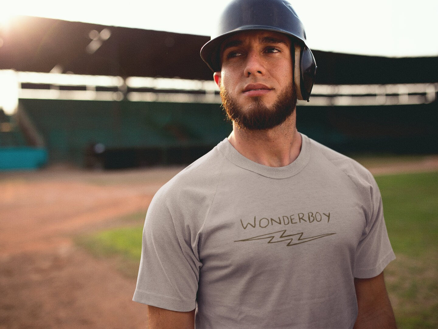 Wonderboy The Natural  Baseball Bat T-shirt