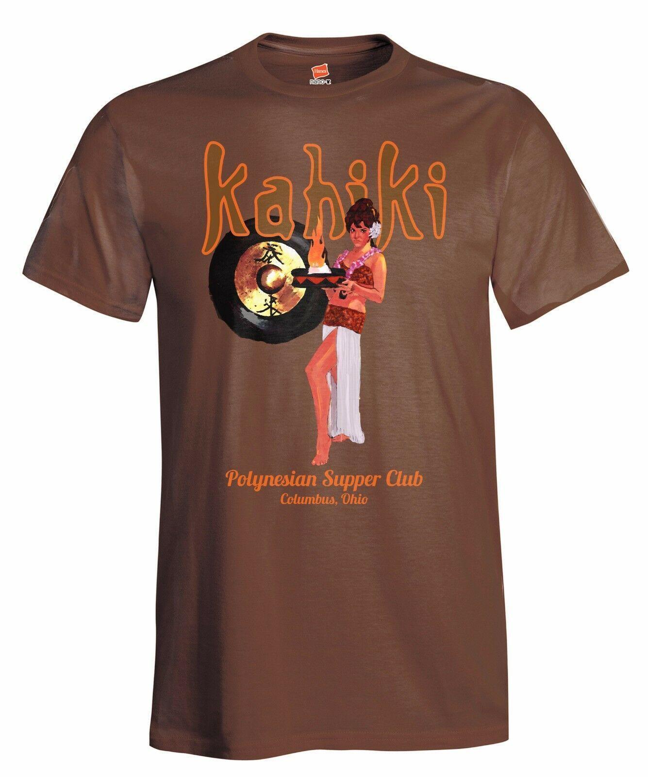 Kahiki Tiki Bar Restaurant Mystery Girl T-Shirt