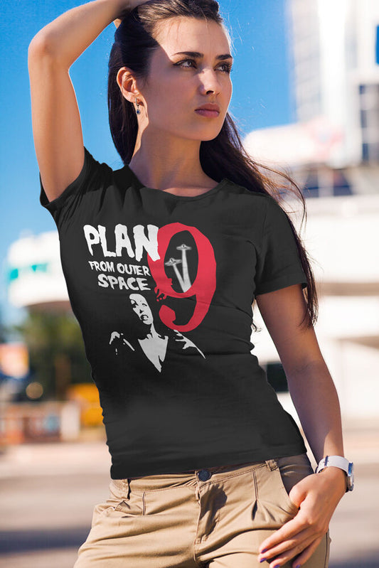 Plan 9 From Outer Space Vampire Girl Shirt Ed Wood