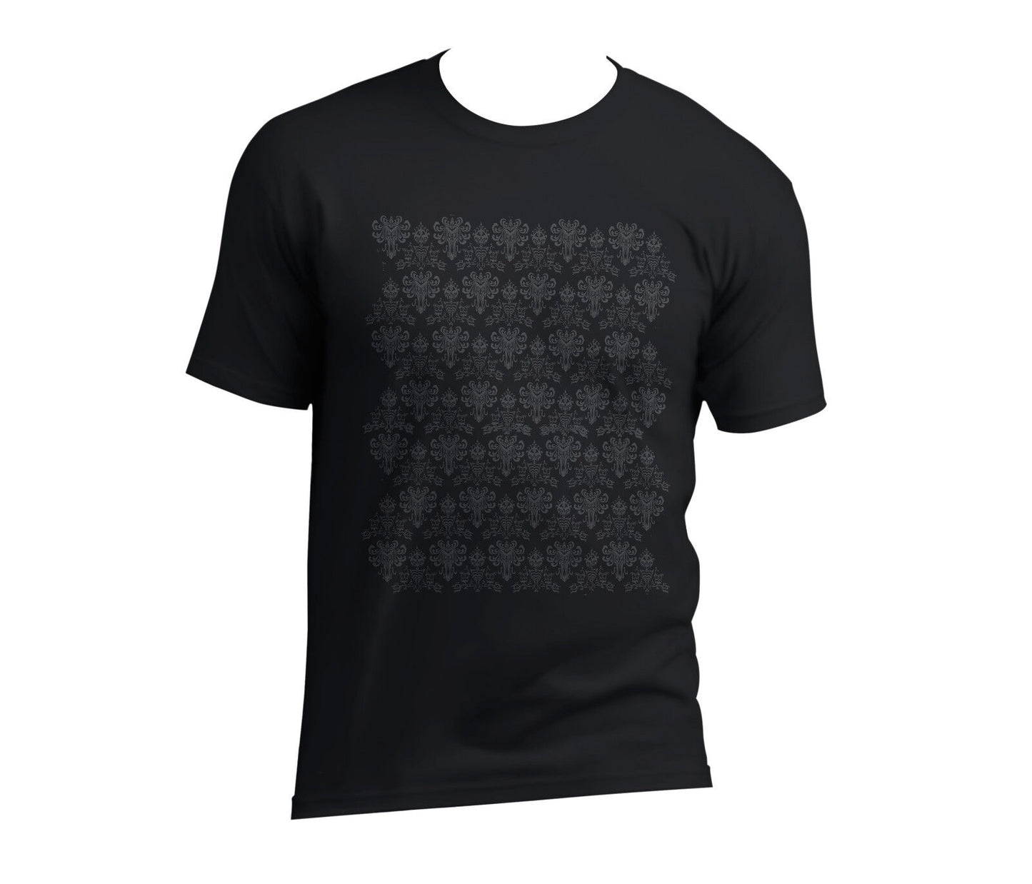 Haunted House Mansion Wallpaper T-Shirt