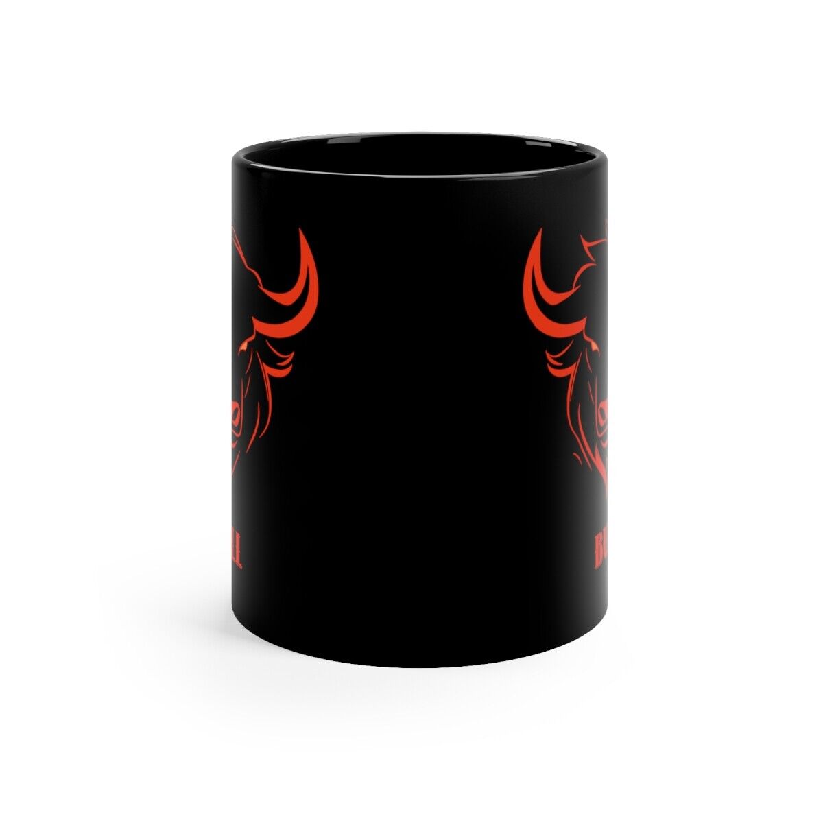 The Hotwife Club Bull 11oz Black Mug