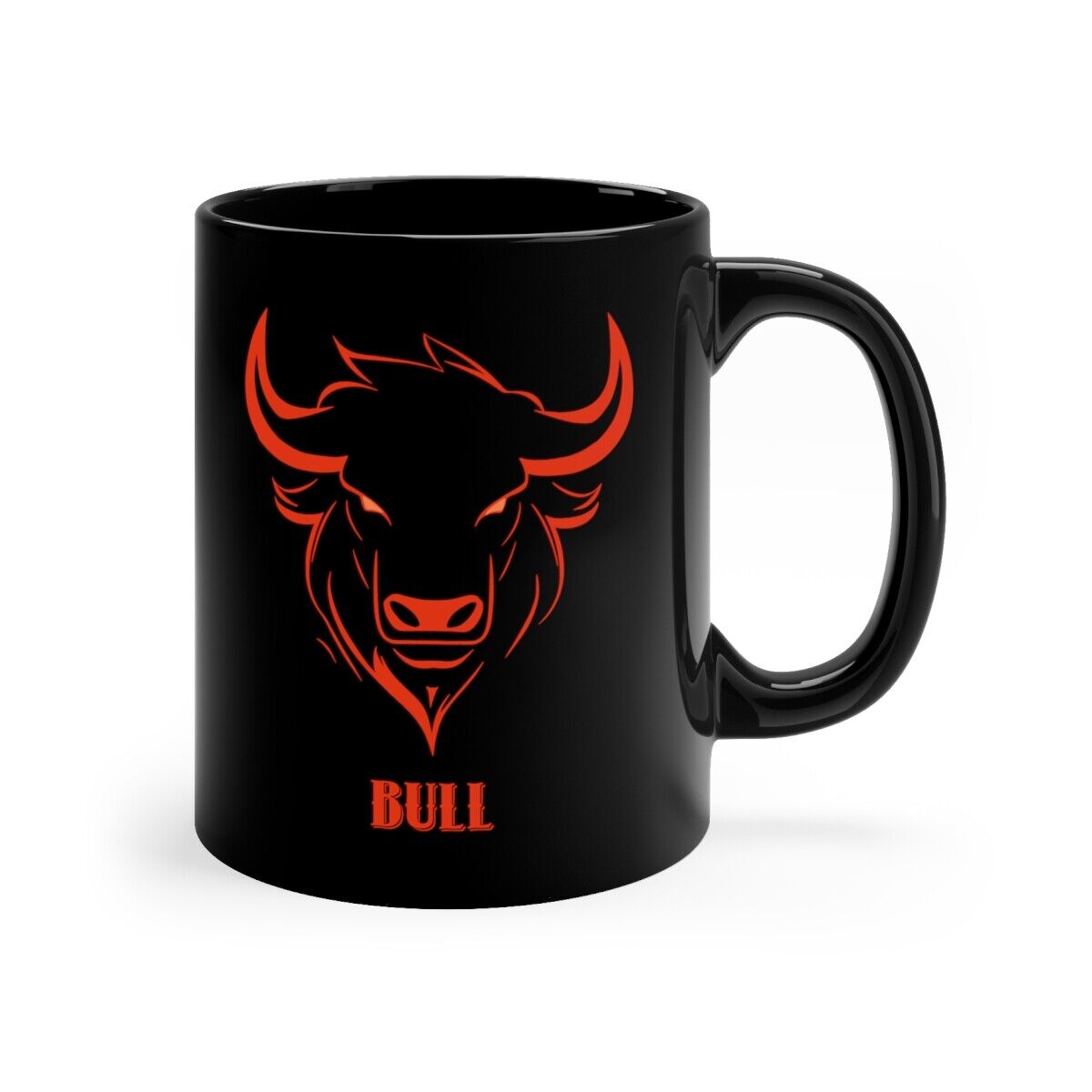 The Hotwife Club Bull 11oz Black Mug