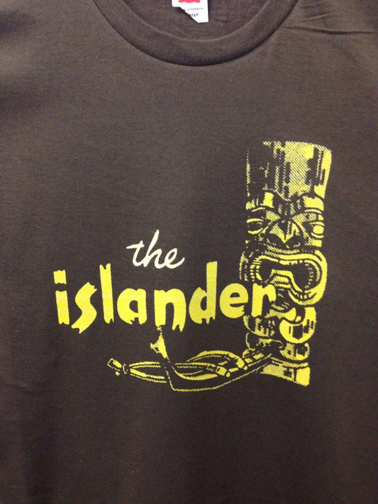 Tiki Bar Vintage Reproduction Islander Restaurant Los Angeles T-Shirt