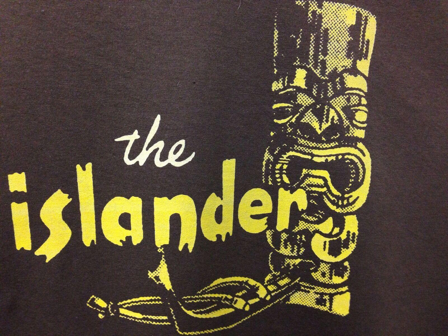 Tiki Bar Vintage Reproduction Islander Restaurant Los Angeles T-Shirt